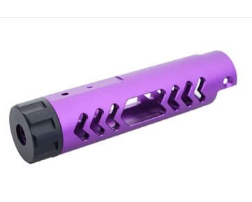 5KU Action Army AAP 01 GBB Airsoft Outer Barrel (Type C, Aluminum, Purple) 0