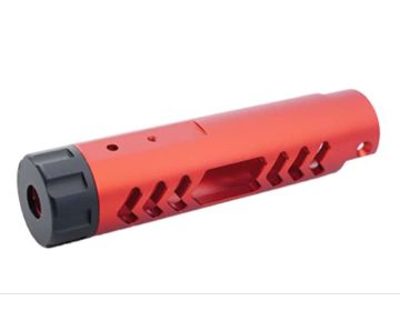5KU Action Army AAP 01 GBB Airsoft Outer Barrel (Type C, Aluminum, Red) 0