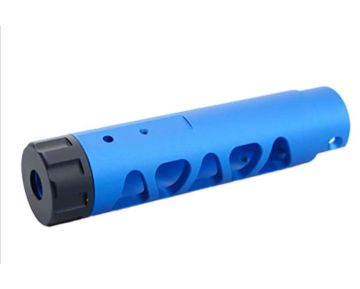 5KU Action Army AAP 01 GBB Airsoft Outer Barrel (Type D, Aluminum, Blue) 0