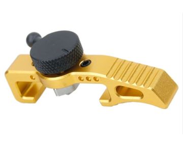 5KU Action Army AAP 01 GBB Airsoft Selector Switch Charge Handle (Type 2) - Gold 0