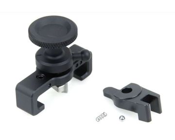 5KU Action Army AAP 01 GBB Airsoft Selector Switch Charge Handle (Type 1) - Black 0
