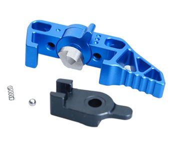 5KU Action Army AAP 01 GBB Airsoft Selector Switch Charge Handle (Type 3, Aluminum, Blue) 0