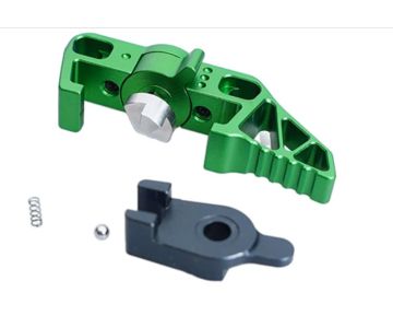 5KU Action Army AAP 01 GBB Airsoft Selector Switch Charge Handle (Type 3, Aluminum, Green) 0