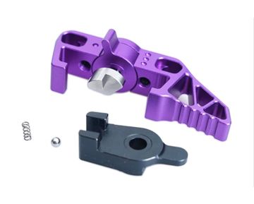 5KU Action Army AAP 01 GBB Airsoft Selector Switch Charge Handle (Type 3, Aluminum, Purple) 0