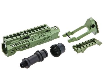 5KU Action Army AAP 01 Carbine Kit (Type B) - Green 0
