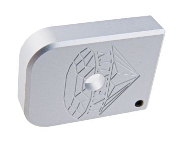 5KU Tokyo Marui Hi Capa 2011 Infinity Magazine Base - Silver 0