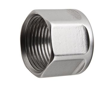 5KU Threaded Barrel Protector (Hexagon) - 14mm CCW (Silver) 0