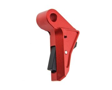 5KU Trigger (Aluminum) FI Style for Tokyo Marui G Series GBB Airsoft - Red 0