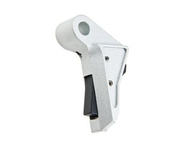 5KU Trigger (Aluminum) FI Style for Tokyo Marui G Series GBB Airsoft - Silver 0