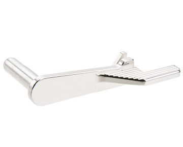 5KU Tokyo Marui Hi Capa Slide Stop (Extended, Stainless Steel, Type 2) - Silver 0