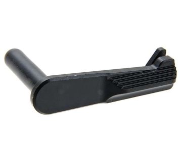 5KU Tokyo Hi Capa GBB Airsoft Slide Stop (Stainless Steel, Type 5) - Black 0