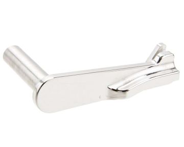 5KU Slide Stop (Stainless Steel) for Tokyo Marui Hi Capa GBB (Type 6) - Silver 0