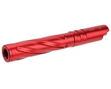 5KU Tokyo Marui Hi Capa 5.1 Outer Barrel (Tornado, Aluminum) - Gloss Red 0