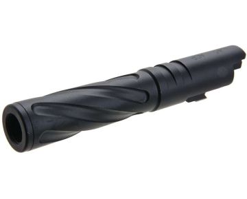 5KU Tokyo Marui Hi Capa 4.3 GBB Airsoft Outer Barrel (Tornado, Aluminum) - Black 0