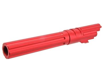 5KU Tokyo Marui Hi Capa 5.1 GBB Outer Barrel (Type 1, M11CW, Aluminum, Red) 0