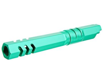 5KU Tokyo Marui Hi Capa 5.1 GBB Outer Barrel (Type 2, M11CW, Aluminum, Green) 0