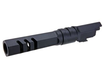 5KU Tokyo Marui Hi Capa 4.3 GBB Outer Barrel (Type 2, M11CW, Aluminum, Black) 0