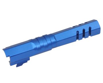 5KU Tokyo Marui Hi Capa 4.3 GBB Outer Barrel (Type 2, M11CW, Aluminum, Blue) 0