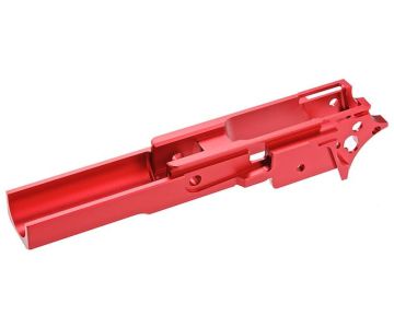 5KU Tokyo Marui Hi Capa GBB Aluminum Frame (3.9 inch Type 1, SV) - Red 0