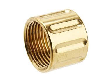 5KU Vertical Knurling Threaded Protector - 14mm CCW - Gold 0