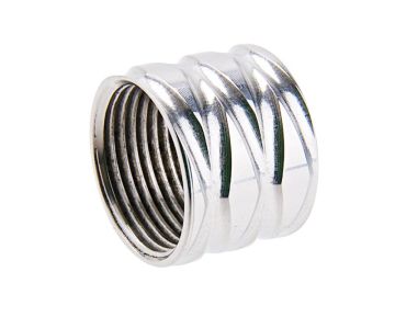 5KU Rhombus Threaded Protector - 14mm CCW - Silver 0
