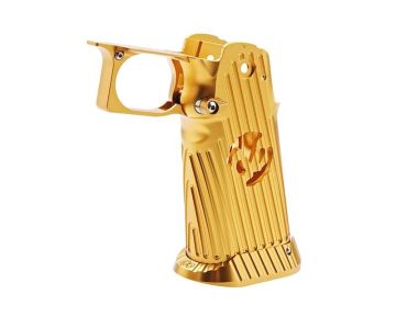 5KU Tokyo Marui Hi Capa GBB Airsoft Grip (Infinity, CNC Aluminum, Type 4) - Gold 1