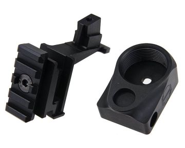 5KU Tokyo Marui AKM GBBR Airsoft Buffer Tube & 1913 Adapter 0