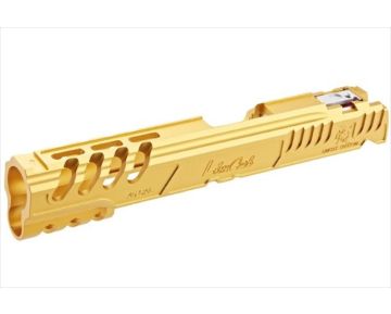 5KU Limcat Speed Cat Aluminum Slide for Tokyo Marui Hi Capa / 1911 GBB Series - Gold 0