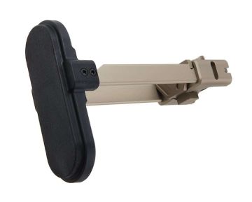 Airsoft Artisan KWA MP9 Retractable Stock (Type B) Compatible with KSC TP9 GBBR - DE 0
