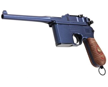 A!CTION Mauser C96 Red9 Blue Steel Model Gun 0