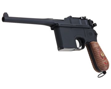 A!CTION Mauser C96 Red9 Matt Black Model Gun 0