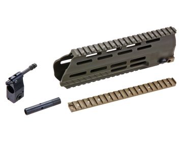 Angry Gun L85A3 M-lok Conversion Kit - ICS AEG Version - Cerakote OD Green 0