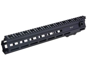 Angry Gun Mlok Handguard for Tokyo Marui NGRS, Umarex/VFC, KWA HK417 Airsoft Series (G Style, 14.5 inch, BK) 0
