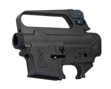 Angry Gun Tokyo Marui MWS / MTR Receiver Set - Colt Export Full Auto Version (M16A2, CNC Aluminum, Black) 0