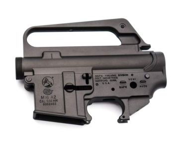 Angry Gun Tokyo Marui MWS GBBR Airsoft Receiver Set (COLT 733, Heat Version, CNC Aluminum) 0