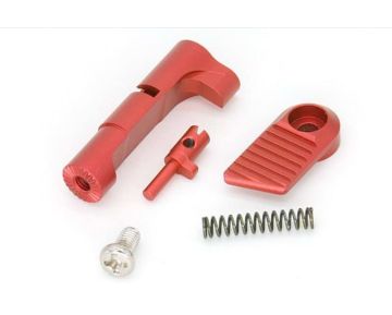 AIP Tokyo Marui Hi Capa GBB Airsoft Magazine Catch Set - Red 0