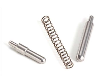 AIP Tokyo Marui Hi Capa GBB Airsoft Safety Spring Plug Set (Stainless Steel) - Silver 0