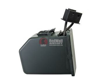 A&K M249 Magazine (1500 rounds Mini Ammo Box) - Black 0