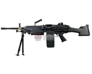 A&K M249 MKII Airsoft LMG AEG - Black 0