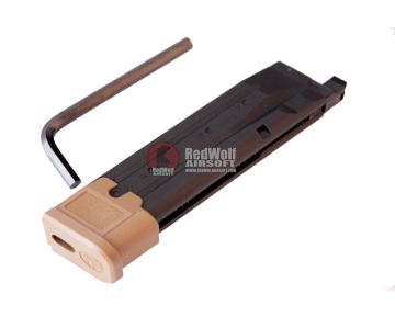 SIG Sauer M17 P320 Airsoft CO2 Magazine (25 rounds) - TAN (by SIG AIR & VFC) 0