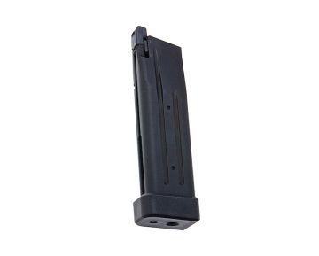 Alpha Parts Tokyo Marui Hi Capa Airsoft Green Gas Magazine (31rounds, CNC Aluminum, Black) 0