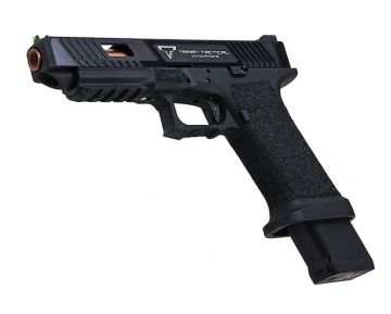 EMG TTI Combat Master G34 Slide w/ OMEGA Frame CO2 Airsoft Pistol (by APS Custom) - Black 0