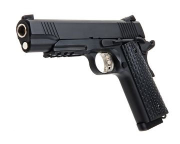 Army Armament R28 Kimber Green Gas Airsoft Pistol - Black 0