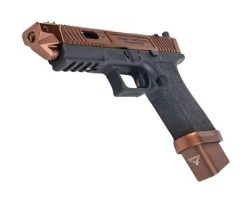 Army Armament TTI Ballerina G17 CNC GBB Airsoft Pistol - Bronze (Licensed by EMG) 1
