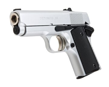Army Armament R45 DETONICS .45 Green Gas Airsoft Pistol - Silver 0