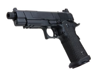 Army Armament R504 Costa VIP Style Green Gas Airsoft Pistol w/ RMR Mount Base - Black 0