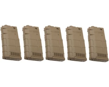 ARES AR308 / SR25-M110 Series Magazine (130 rounds) - Dark Earth (5pcs / Box Set) 0