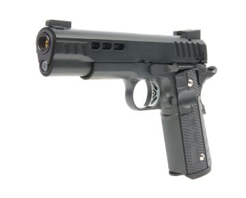 Ascend 1911 GBB Airsoft Pistol - Black (by WE) 0