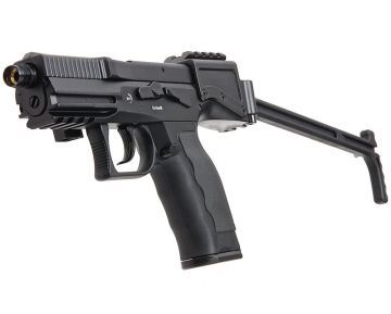 B&T USW A1 Green Gas Airsoft Pistol - Black (by ASG & KJ Works)