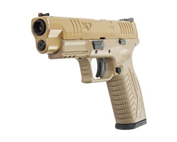 WE XDM 4.5 inch Green Gas Airsoft Pistol (Licensed by Springfield Armory) - Tan 0
